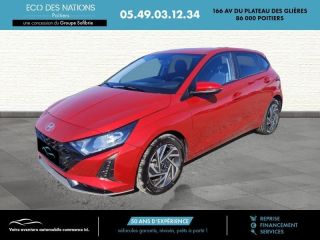 86000 : Hyundai Poitiers - Eco des Nations - HYUNDAI I20 - I20 - Rouge -  - Essence