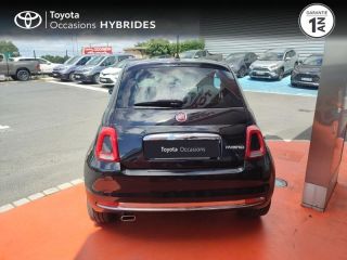 50000 : Hyundai Saint-Lô - GCA - FIAT 500 - 500 - Noir - Traction - Essence/Micro-Hybride