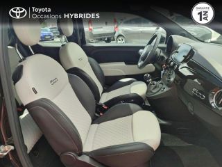 50000 : Hyundai Saint-Lô - GCA - FIAT 500 - 500 - Noir - Traction - Essence/Micro-Hybride