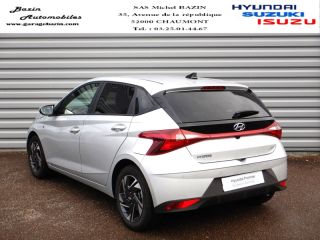 52000 : Hyundai Chaumont - Garage Michel Bazin - HYUNDAI i20 - i20 - Sleek Silver Métal - Traction - Essence/Micro-Hybride