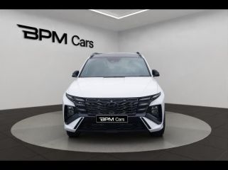 18230 : Hyundai Bourges - BPM Cars - HYUNDAI Tucson - Tucson - Serenity White Métal - Traction - Hybride : Essence/Electrique