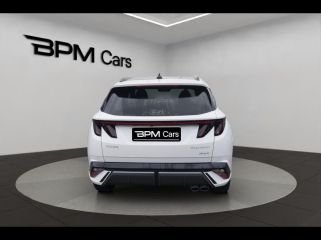 18230 : Hyundai Bourges - BPM Cars - HYUNDAI Tucson - Tucson - Serenity White Métal - Traction - Hybride : Essence/Electrique