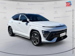 67800 : Hyundai Strasbourg - HESS Automobile - HYUNDAI Kona - Kona - Atlas White/Toit/rétros Black - Traction - Hybride : Essence/Electrique