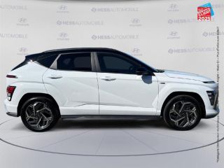 67800 : Hyundai Strasbourg - HESS Automobile - HYUNDAI Kona - Kona - Atlas White/Toit/rétros Black - Traction - Hybride : Essence/Electrique