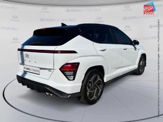 67800 : Hyundai Strasbourg - HESS Automobile - HYUNDAI Kona - Kona - Atlas White/Toit/rétros Black - Traction - Hybride : Essence/Electrique