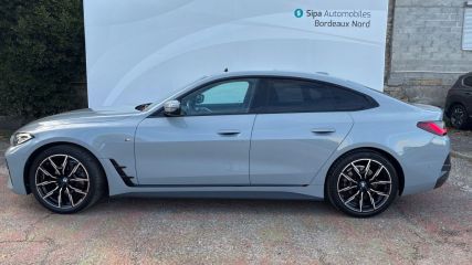 33110 : Hyundai Bordeaux Nord Le Bouscat - Sipa Automobiles - BMW SERIE 4 GRAN COUPE G26 M Sport - SERIE 4 GRAN COUPE G26 - Gris - Boîte automatique - Essence sans plomb