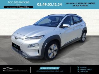 86000 : Hyundai Poitiers - Eco des Nations - HYUNDAI Kona - Kona - Shimmering Silver Métal - Traction - Electrique
