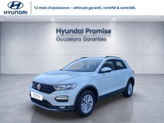56000 : Hyundai Vannes - Park Lann Automobiles - VOLKSWAGEN T-Roc - T-Roc - Blanc Pur - Traction - Essence