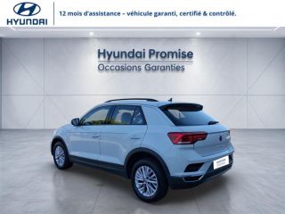 56000 : Hyundai Vannes - Park Lann Automobiles - VOLKSWAGEN T-Roc - T-Roc - Blanc Pur - Traction - Essence