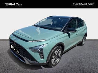 36000 : Hyundai Châteauroux - BPM Cars - HYUNDAI Bayon - Bayon - Mangrove Green Métal/Toit/rétros Black - Traction - Essence/Micro-Hybride