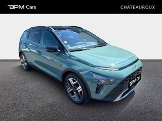 36000 : Hyundai Châteauroux - BPM Cars - HYUNDAI Bayon - Bayon - Mangrove Green Métal/Toit/rétros Black - Traction - Essence/Micro-Hybride