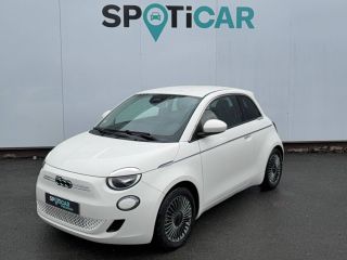 33140 : Hyundai Bordeaux Sud Villenave d'Ornon - Sipa Automobiles - FIAT 500e BERLINE MY22 SERIE 1 STEP 2 Icône - 500 III ELECTRIQUE - Blanc - Automate à fonct. Continu - Courant électrique