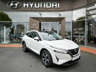 19100 : Hyundai Brive-la-Gaillarde - Garage Pouget - NISSAN Qashqai - Qashqai - Blanc Lunaire (Spéciale) - Traction - Essence/Micro-Hybride