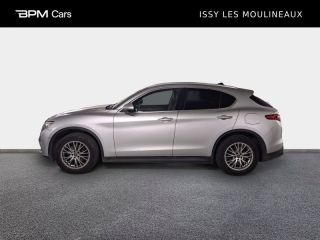 92130 : Hyundai ISSY-LES-MOULINEAUX - BPM Cars - ALFA ROMEO Stelvio - Stelvio - Gris Silverstone - Transmission intégrale - Essence