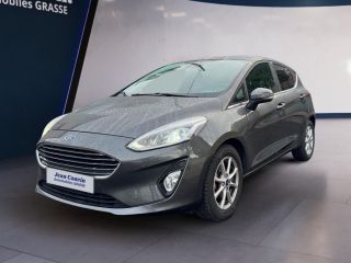 06130 : Hyundai Grasse - Garage Jean Cauvin - FORD FIESTA Titanium - FIESTA VII - Gris - Boîte manuelle - Essence sans plomb