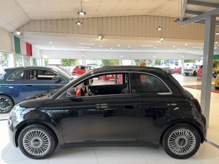 04100 : Hyundai Manosque - Pedinielli - FIAT 500e CABRIOLET Nouvelle 500 - 500 III ELECTRIQUE - Noir - Automate à fonct. Continu - Courant électrique