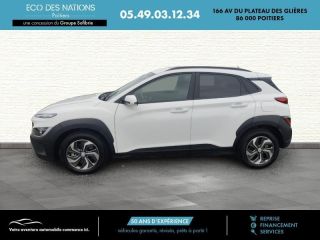 86000 : Hyundai Poitiers - Eco des Nations - HYUNDAI Kona - Kona - Blanc - Traction - Hybride : Essence/Electrique