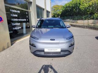 06130 : Hyundai Grasse - Garage Jean Cauvin - HYUNDAI Kona - Kona - Shimmering Silver - Gris Clair Métal - Traction - Electrique