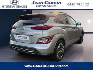 06130 : Hyundai Grasse - Garage Jean Cauvin - HYUNDAI Kona - Kona - Shimmering Silver - Gris Clair Métal - Traction - Electrique