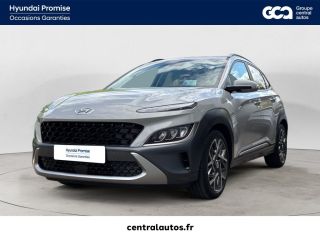 69340 : Hyundai Lyon Ouest - Groupe Central Autos - HYUNDAI KONA HYBRID Executive - KONA - CYBER GREY - Automate sequentiel - Essence / Courant électrique