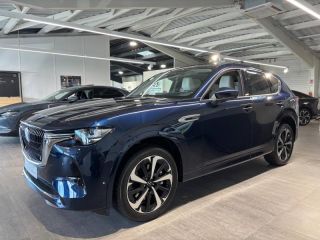 29000 : Hyundai Quimper - Iroise Automobiles - MAZDA CX-60 - CX-60 - Deep Crystal Blue métallisé - Transmission intégrale - Hybride rechargeable : Essence/Electrique