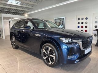 29000 : Hyundai Quimper - Iroise Automobiles - MAZDA CX-60 - CX-60 - Deep Crystal Blue métallisé - Transmission intégrale - Hybride rechargeable : Essence/Electrique