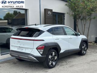 13200 : HYUNDAI Arles - Lexa Automobile - HYUNDAI KONA Creative - KONA II - Blanc - Automate sequentiel - Essence / Courant électrique