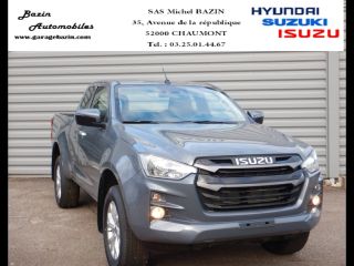 52000 : Hyundai Chaumont - Garage Michel Bazin - ISUZU D-Max - D-Max - Islay Gray métal - Transmission intégrale enclenc - Diesel