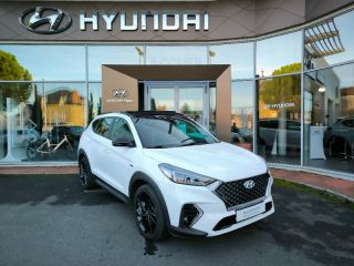 19100 : Hyundai Brive-la-Gaillarde - Garage Pouget - HYUNDAI Tucson - Tucson - Blanc Métal - Traction - Diesel/Micro-Hybride