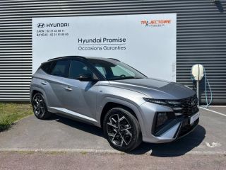 14100 : Hyundai Lisieux - Trajectoire Automobiles - HYUNDAI Tucson - Tucson - Shimmering Silver/Toit/rétros Black - Traction - Hybride rechargeable : Essence/Electrique