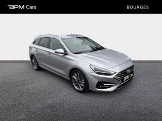 18230 : Hyundai Bourges - ELLIPSE Automobiles - HYUNDAI i30 SW - i30 SW - Shimmering Silver Métal - Traction - Essence/Micro-Hybride