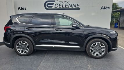 30100 : Hyundai Alès - Auto Hall - HYUNDAI SANTA FE Executive - SANTA FE IV - Noir - Boîte automatique - Essence / Courant électrique
