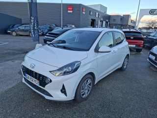 30100 : Hyundai Alès - Auto Hall - HYUNDAI i10 Creative - i10 III - Blanc - Boîte automatisée - Essence sans plomb