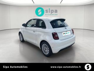 33140 : Hyundai - Sipa Automobiles – Bordeaux Sud - Villenave d’Ornon - FIAT 500e BERLINE Nouvelle 500 - 500 III ELECTRIQUE - Ice White - Automate à fonct. Continu - Courant électrique