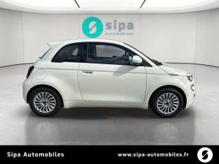 33140 : Hyundai - Sipa Automobiles – Bordeaux Sud - Villenave d’Ornon - FIAT 500e BERLINE Nouvelle 500 - 500 III ELECTRIQUE - Ice White - Automate à fonct. Continu - Courant électrique