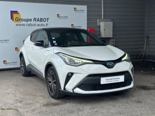 78310 : Hyundai Coignières - Socohy | Groupe Rabot - TOYOTA C-HR - C-HR - Blanc Nacré bi-ton - Traction - Hybride : Essence/Electrique