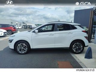 50000 : Hyundai Saint-Lô - GCA - HYUNDAI Kona - Kona - Serenity White Métal - Traction - Electrique