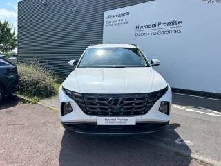 14100 : Hyundai Lisieux - Trajectoire Automobiles - HYUNDAI Tucson - Tucson - Serenity White Métal - Traction - Hybride : Essence/Electrique