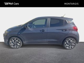 45200 : Hyundai Montargis - BPM Cars - HYUNDAI i10 - i10 - Sleek Silver Métal/Toit/rétros Black - Traction - Essence