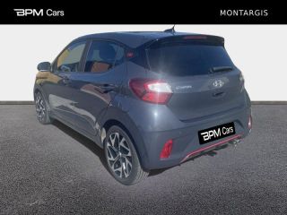 45200 : Hyundai Montargis - BPM Cars - HYUNDAI i10 - i10 - Sleek Silver Métal/Toit/rétros Black - Traction - Essence