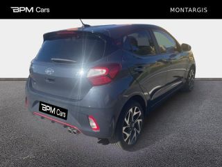 45200 : Hyundai Montargis - BPM Cars - HYUNDAI i10 - i10 - Sleek Silver Métal/Toit/rétros Black - Traction - Essence
