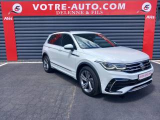 30100 : Hyundai Alès - Auto Hall - VOLKSWAGEN TIGUAN R-Line - TIGUAN II - Blanc - Automate sequentiel - Diesel