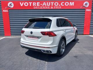 30100 : Hyundai Alès - Auto Hall - VOLKSWAGEN TIGUAN R-Line - TIGUAN II - Blanc - Automate sequentiel - Diesel