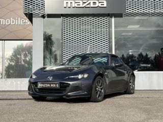 29000 : Hyundai Quimper - Iroise Automobiles - MAZDA MX-5 RF - MX-5 RF - Machine Gray métallisé - Propulsion - Essence