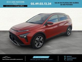 86000 : Hyundai Poitiers - Eco des Nations - HYUNDAI Bayon - Bayon - Rouge - Traction - Essence/Micro-Hybride