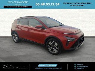 86000 : Hyundai Poitiers - Eco des Nations - HYUNDAI Bayon - Bayon - Rouge - Traction - Essence/Micro-Hybride