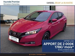 62800 : Hyundai Lens - Groupe Lempereur - NISSAN Leaf - Leaf - Rouge - Traction - Electrique