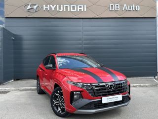 21300 : Hyundai Dijon - Privilège Automobiles - HYUNDAI TUCSON N Line Executive - TUCSON IV - Rouge - Boîte automatique - Essence / Courant électrique