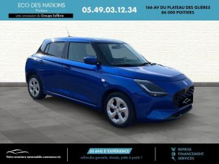 86000 : Hyundai Poitiers - Eco des Nations - SUZUKI Swift - Swift - Frontier Blue Pearl Metal - Traction - Essence/Micro-Hybride