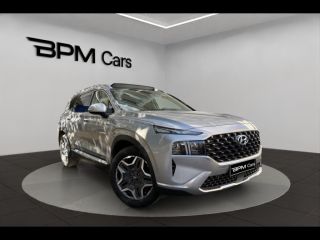 75013 : Hyundai Paris 13 - BPM Cars - HYUNDAI Santa Fe - Santa Fe - Typhon Silver Métal - Traction - Hybride : Essence/Electrique
